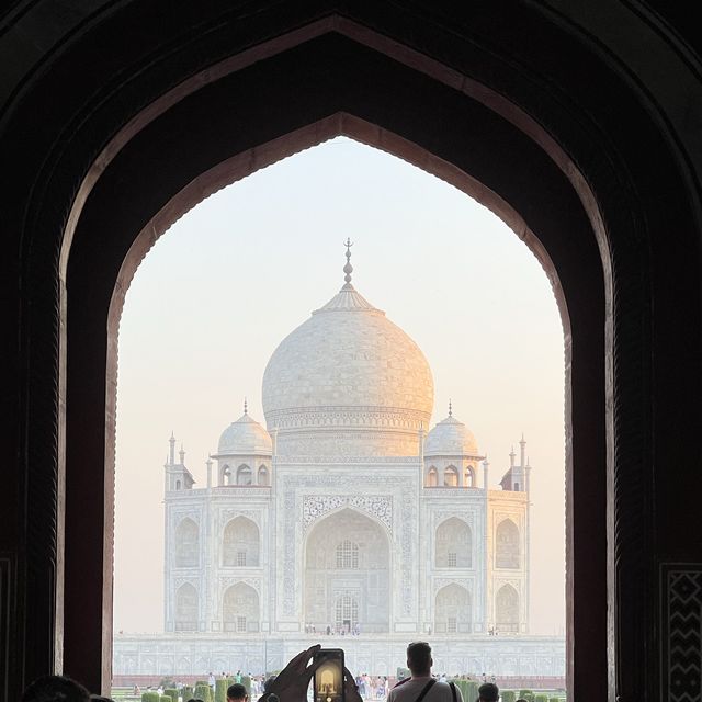 Touch the Taj..