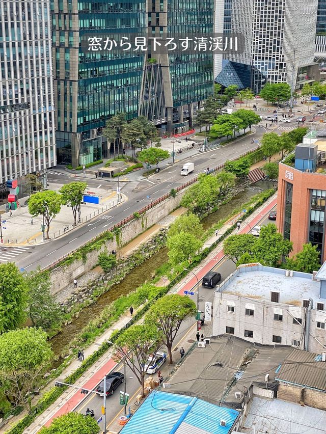 【韓国旅行】ソウルの大好きなエリア✨鍾路！清渓川目の前に建つ人気ホテル🏨