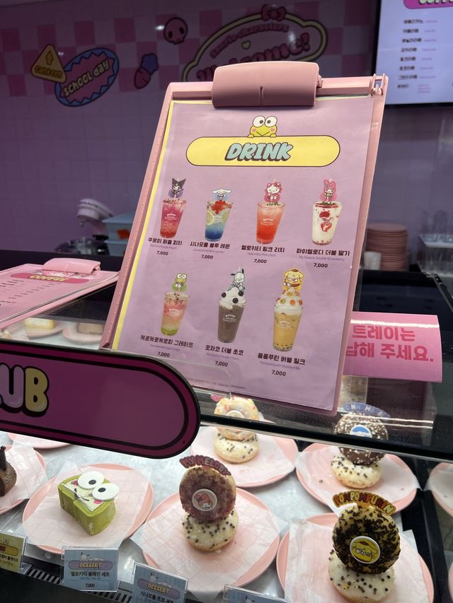 韓国/ソウル【合井】2023年春にリニューアルしたばかり！サンリオカフェ🩷