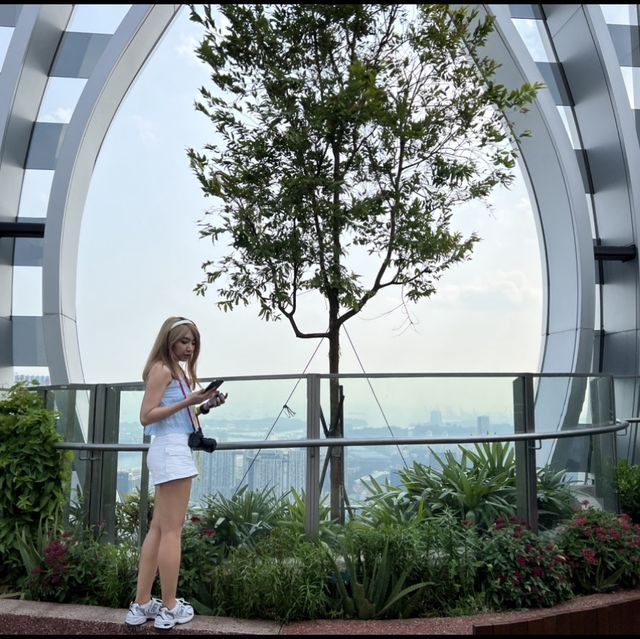 จุดชมวิวสิงคโปร์แบบพาโนรามา 360องศา Singapore 