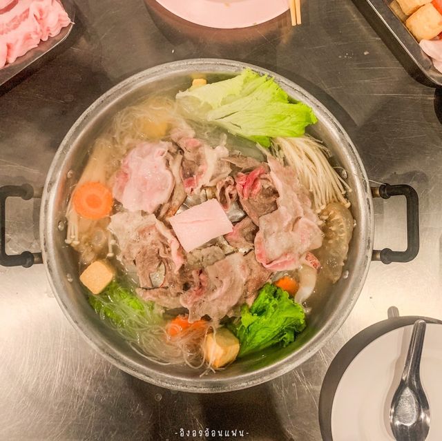 ร้านหมูกะทะที่สารคาม✨