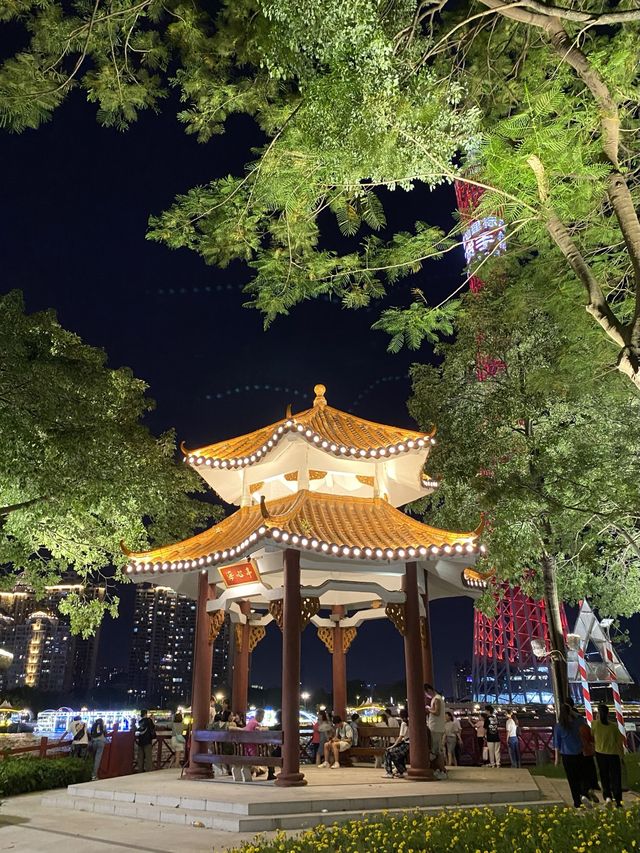 🇨🇳 중국 광저우 야경은 하이신샤에서 🌌