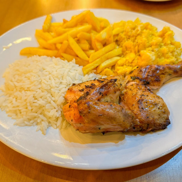 巴西-里約熱內盧🇧🇷集熱呼呼+香噴噴+味道於一身的烤雞