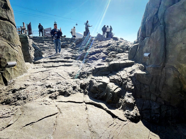 南韓釜山 又是一個海底龍宮的傳說 松島天空步道 송도구름산책로