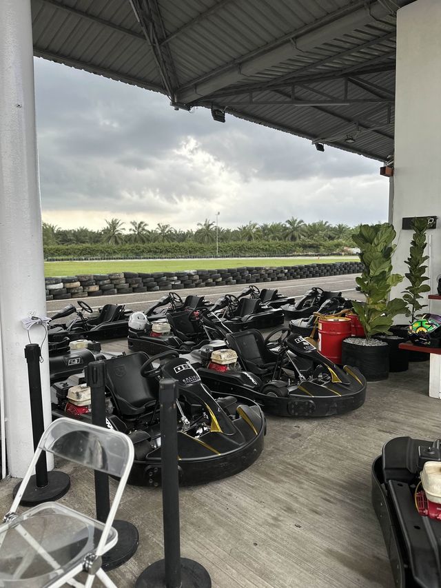 Fast fun at Sepang karting