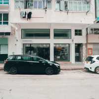 深水埗兩層高純白cafe
