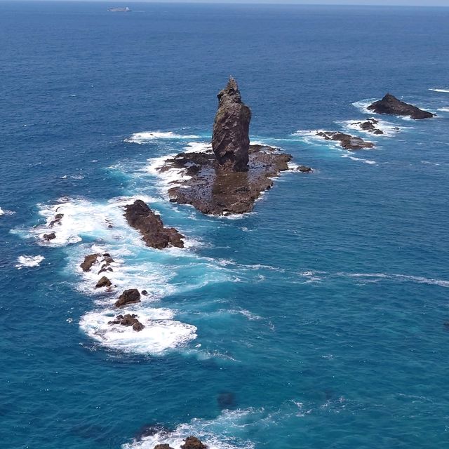 神威岬-藍藍天空藍藍大海
