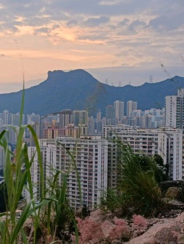 黃昏下的【平山】,果然與衆不同,好靚呀!