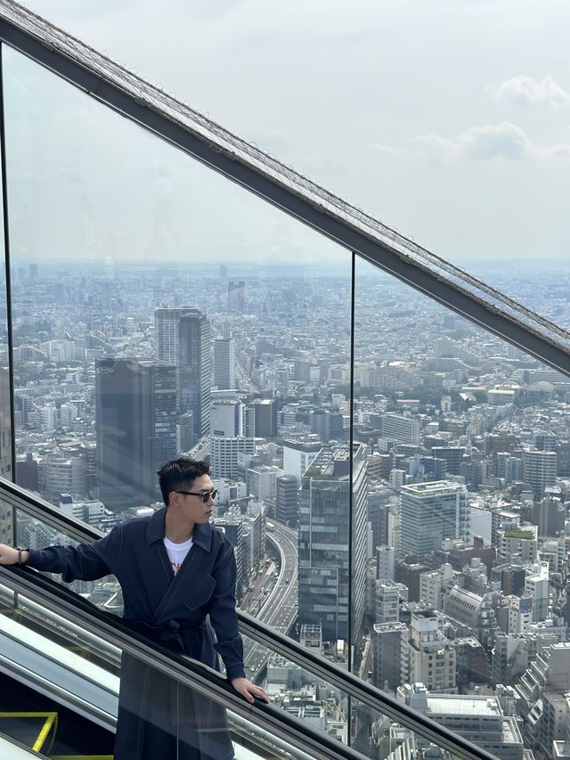 渋谷sky 可以看到全東京市區的景點之一
