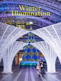 Winter Illumination สถานี Hakata จัดไฟปีใหม่แล้ว🎄