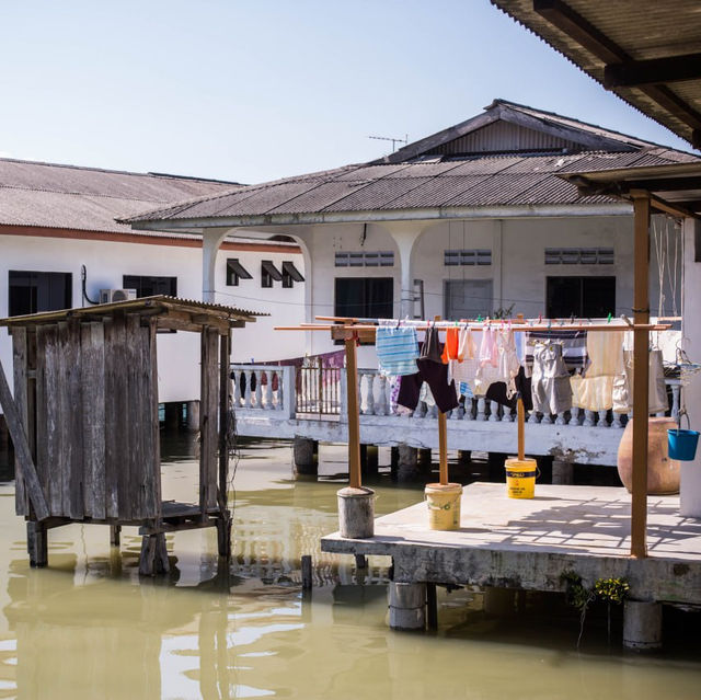 The Beauty of Kukup Houses Malaysia