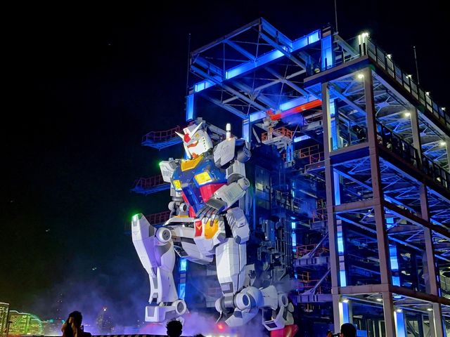 日本横濱 GUNDAM FACTORY YOKOHAMA 「高達完整版」最後機會2024年3月31日  喺東京白馬滑完雪 下一個行程就喺去横濱睇高達 GUNDAM FACTORY YOKOHAMA  