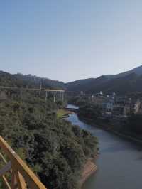 東部華僑城森林小火車，高空欣賞小瑞士