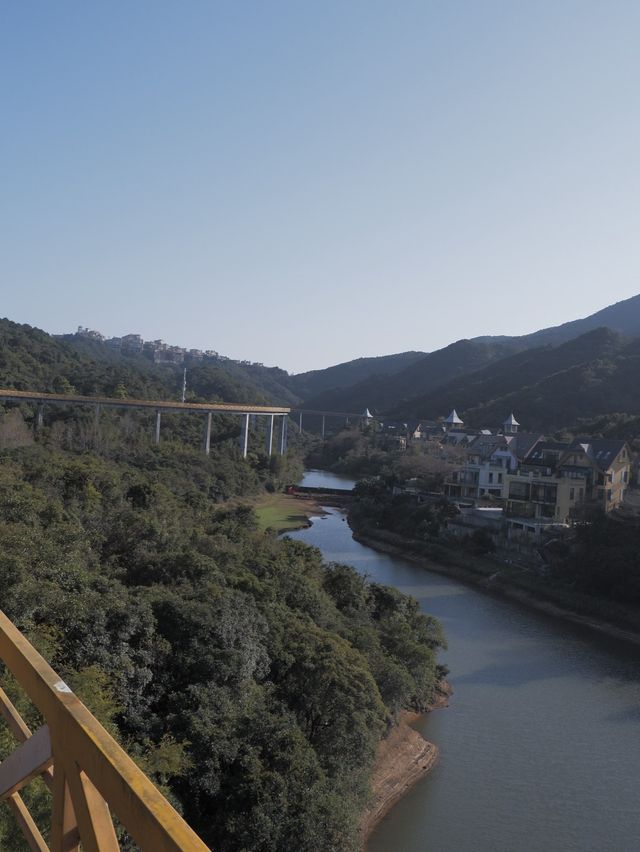 東部華僑城森林小火車，高空欣賞小瑞士