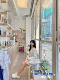 香港北角小清新可愛風咖啡店-Hap Coffee