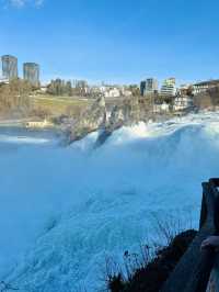 🇨🇭 Breathtaking Rheinfall in Swiss✨💎