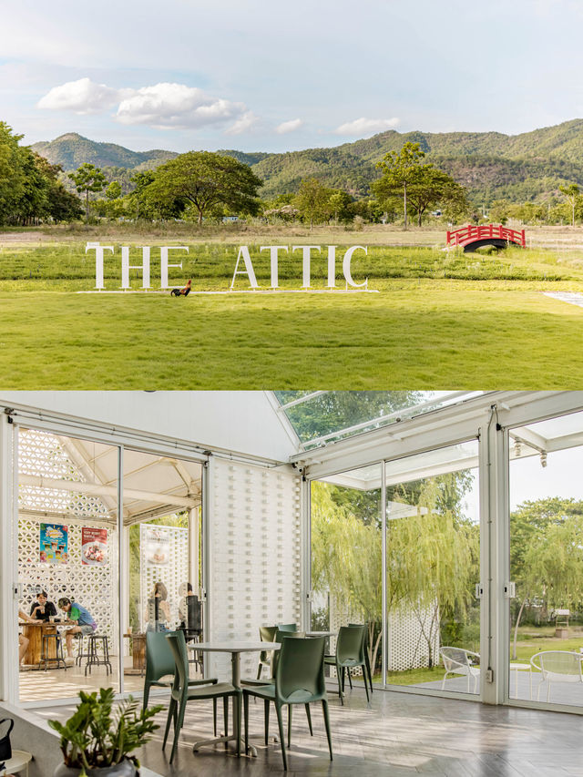 The Attic คาเฟ่ Nordic มุมใต้หลังคาสุดปังเมืองกาญ🌟