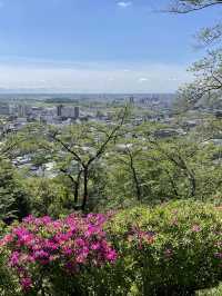 【織姫公園/栃木県】眺めよく、つつじ・藤が見られる