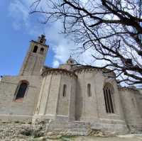Lovely cathedral at Sant Cugat