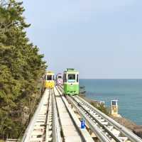 💙超美釜山海雲台天空膠囊列車🚡🌊私人包箱兼享超美海景體驗