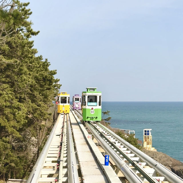 💙超美釜山海雲台天空膠囊列車🚡🌊私人包箱兼享超美海景體驗
