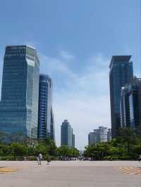 [正能量旅遊] 汝矣島公園-首爾-城市悠閒散步地點