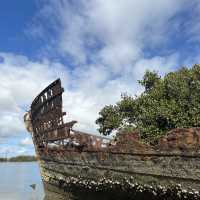 Amazing shipwreck in port Adelaide!📍🛳️🏴‍☠️⭐️