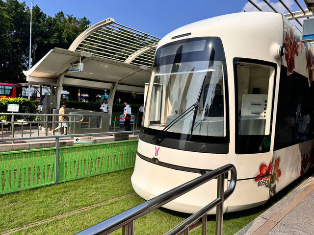 รีวิวรถไฟชมวิว เมือง กวางโจว