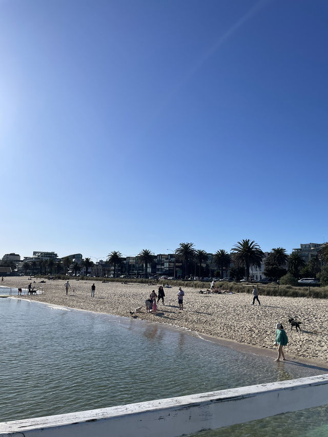 🇦🇺｜海風に癒される静かなひととき―Port Melbourneでのビーチリゾート