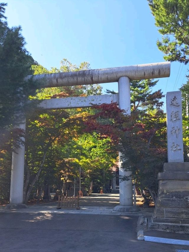 【遠軽神社:北海道遠軽町】紅葉が美しい静かな神社⛩️