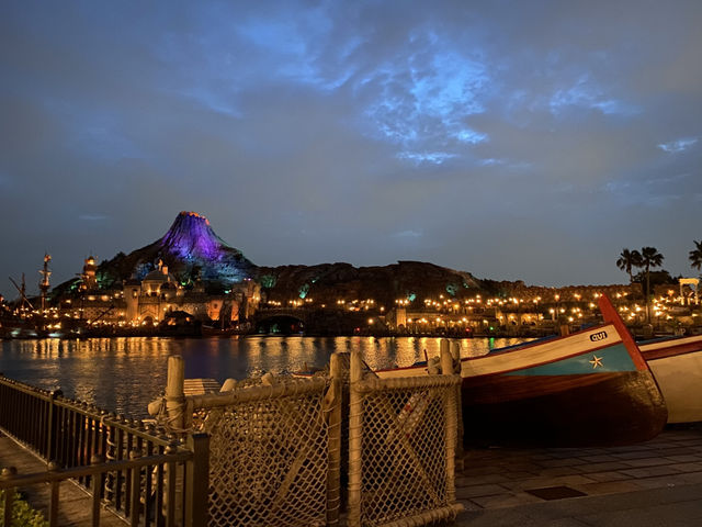 【🇯🇵】ディズニーシーの夜景