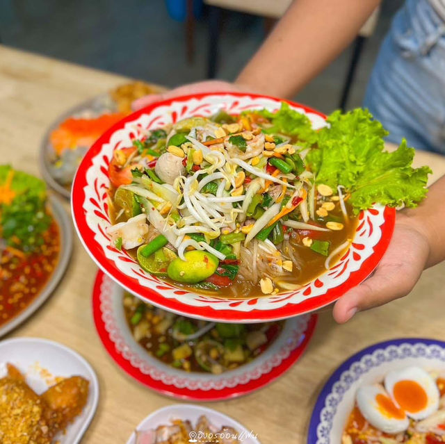 ร้านส้มตำรสเด็ดที่ร้อยเอ็ด🌶️🔥