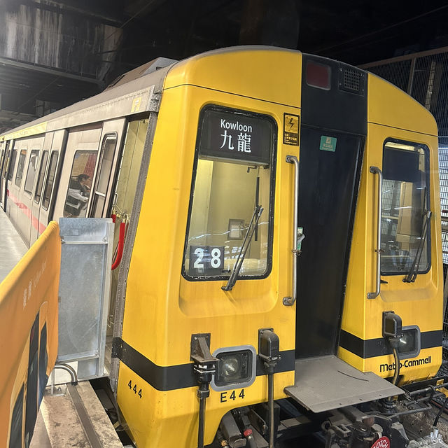 香港退役地鐵🚇懷舊展覽@紅磡站