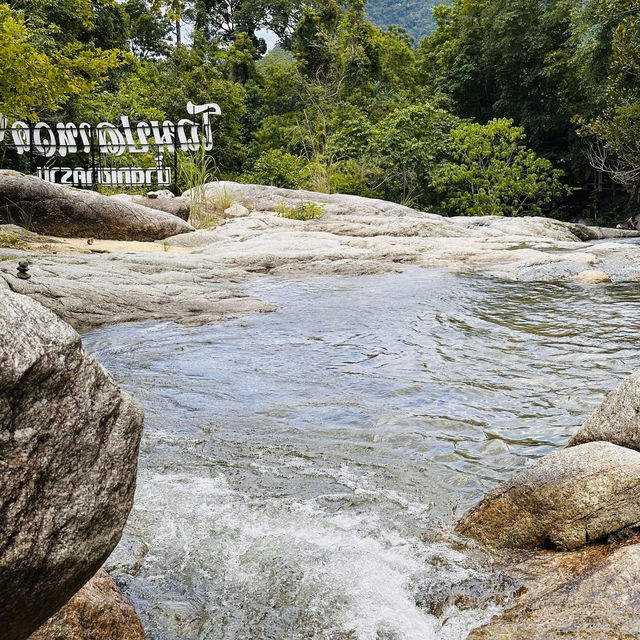 Nature’s Paradise: My Refreshing Adventure at Khaokram Waterfall!