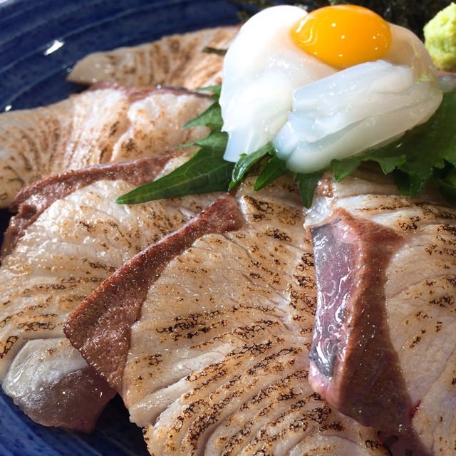【蒲江】道の駅で肉厚の新鮮ブリ丼✨