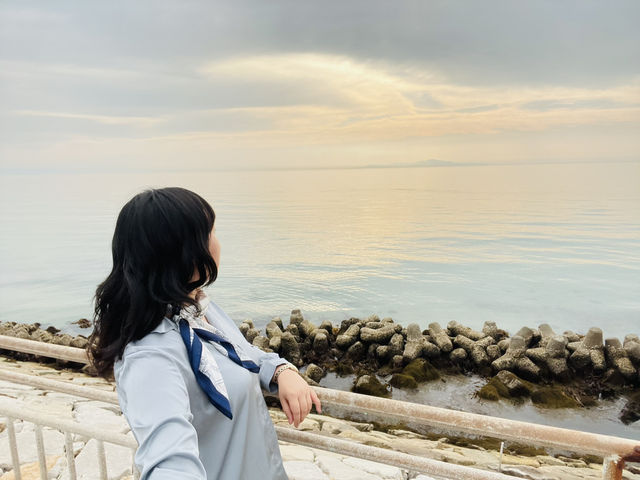 《淡路島》美しい夕日と海、芸術に触れる旅