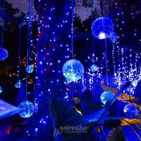 เขาใหญ่มีจัดแสดงไฟด้วยนะ สวย สนุกมาก