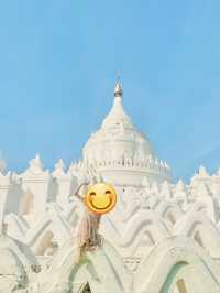 Visiting one of the largest bells in existence and this white pagoda
