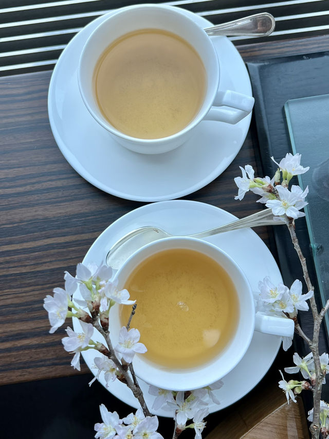 🌸Sakura Afternoon Tea at Conrad Tokyo🌸🧸