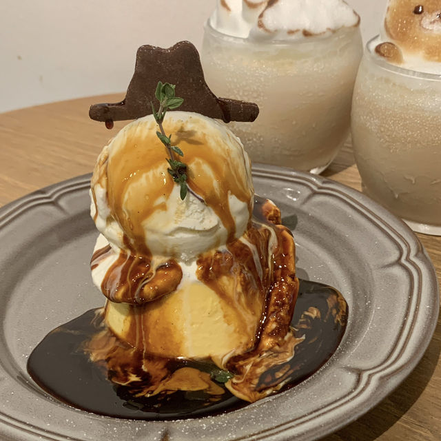 Adorable Coffee Break with 3D Latte Art🧸