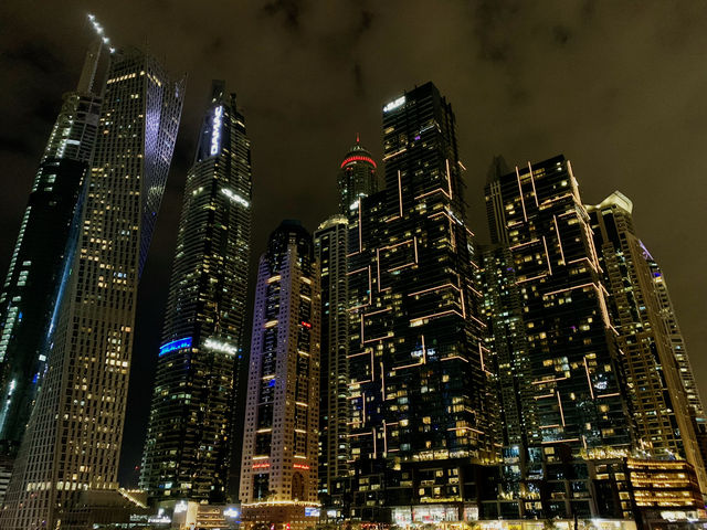 Dubai Marina: An Evening Stroll & Night Cruise Under the City Lights