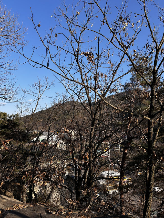 옛 시대에 조성된 거대한 암각종 옛 장인들의 정성을 볼수있는 마애종🇰🇷