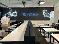 Monochrome: A Chic White-and Black Cafe for Coffee Lovers Near Cisauk Station