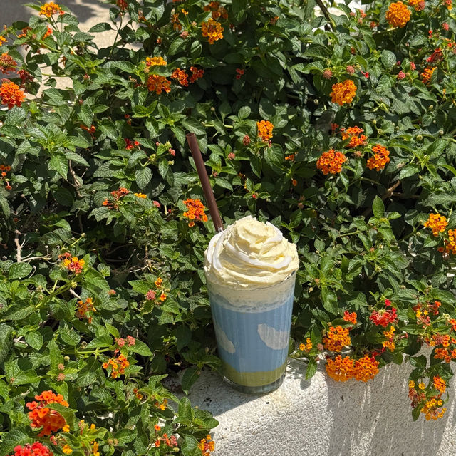 คาเฟ่ริมทะเลสุดชิล Vibes สวยดีต่อใจ #พัทยา 🌸🥤🏝️