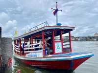 ล่องเรือข้ามฟากในราคา 1 บาท