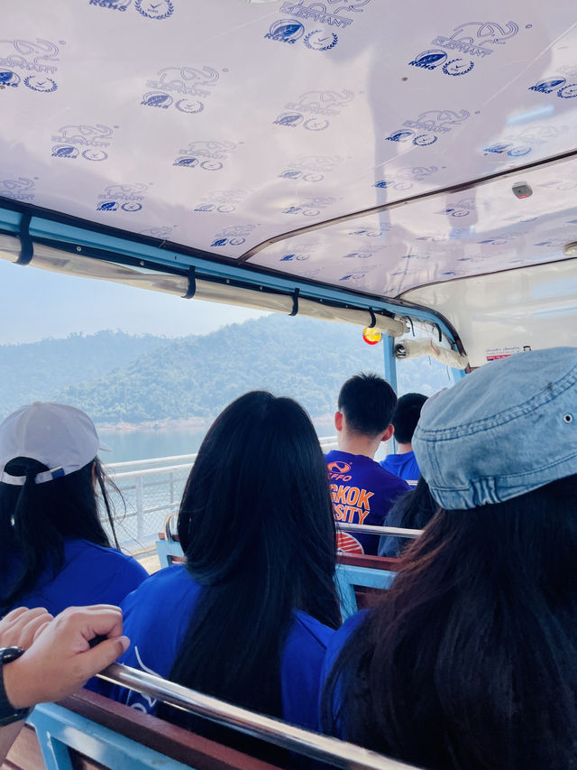 พาลูกเที่ยวเขื่อนขุนด่านฯ