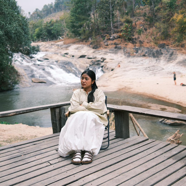 โฮมสเตย์เล็ก ๆ ในเชียงใหม่วิวน้ำตก Le Cher Campsit