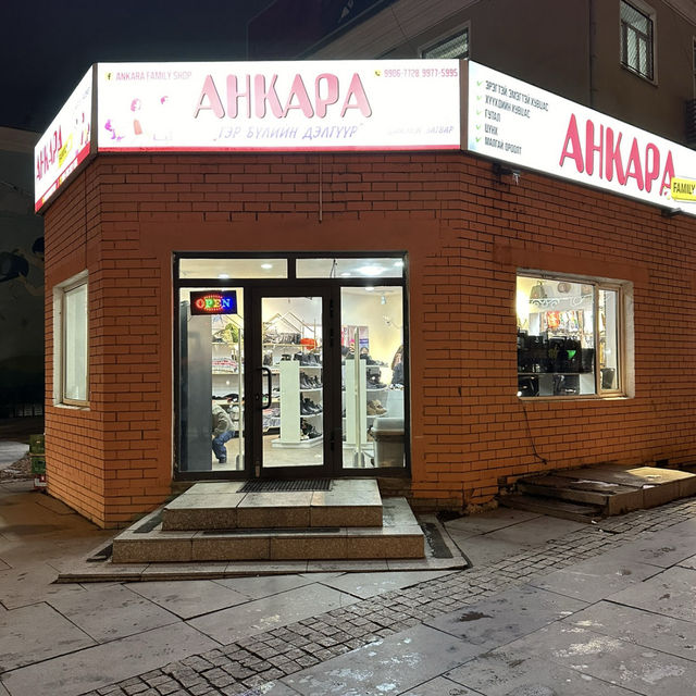 【ウランバートル】🇲🇳 Ankara family shop