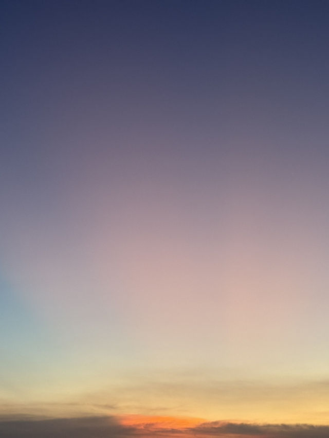 Blissful sunset moment at Gili T