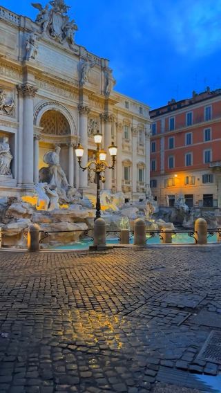 The Trevi Fountain